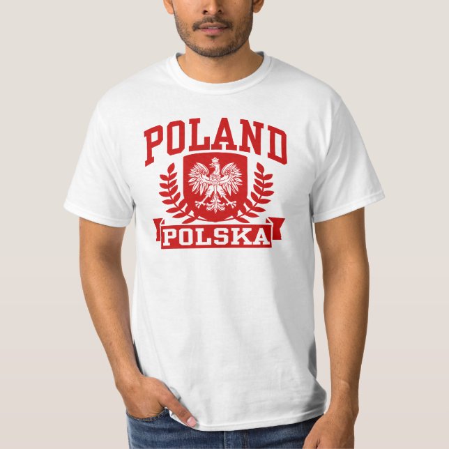 T-shirt Polônia Polska (Frente)