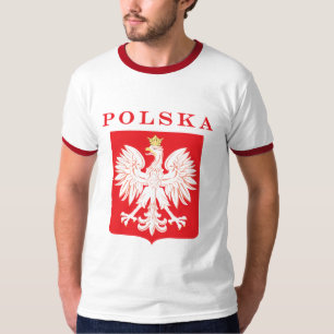 T-shirt Polska Eagle Red Shield