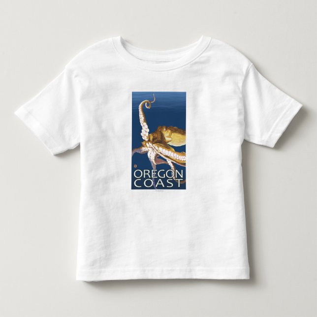 T-shirt Polvo da costa de Oregon (Frente)
