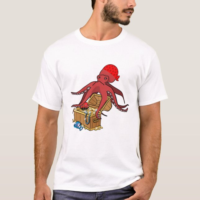T-shirt Polvo Pirata louphoque (Frente)