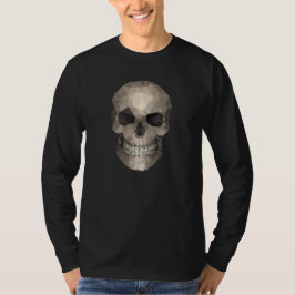 T-shirt Polygons skull