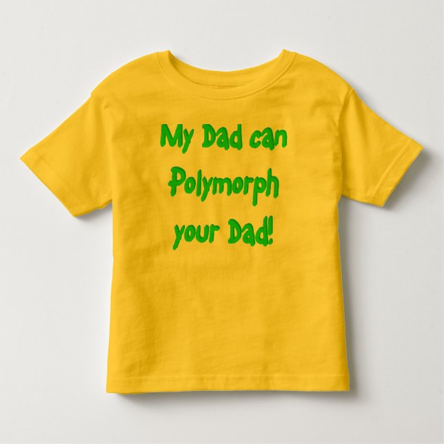 T-shirt Polymorph seu pai! … do desgaste de Wezl (Frente)