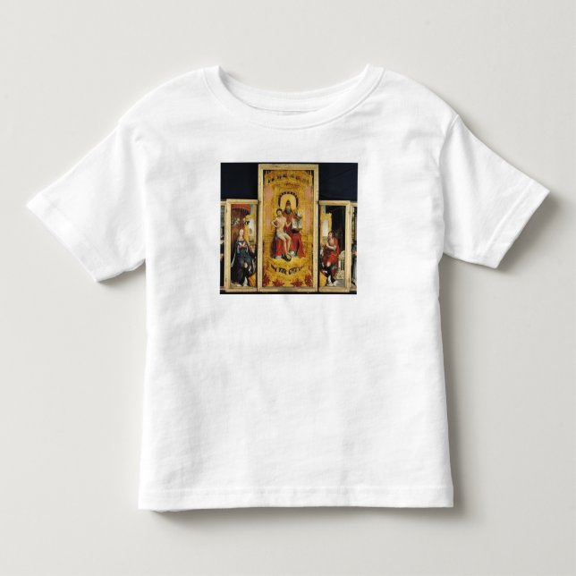 T-shirt Polyptych da glorificação do santamente (Frente)