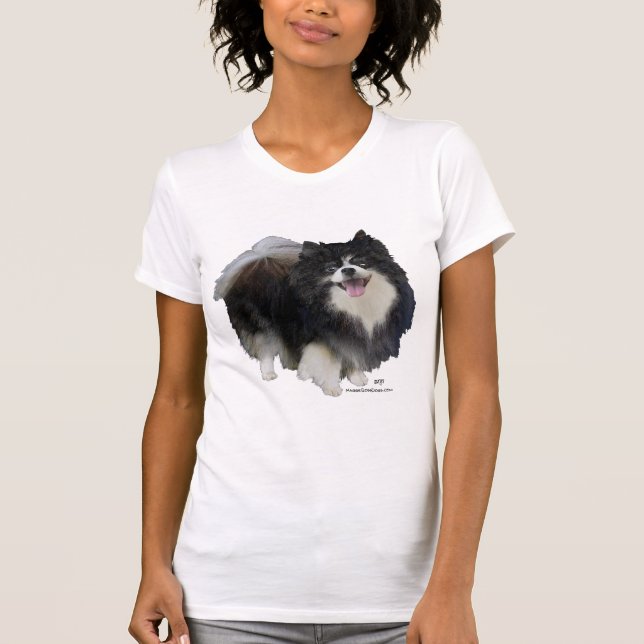 T-shirt Pomerano Preto (Frente)