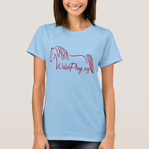 T-shirt Pônei de galês & sociedade da espiga de América