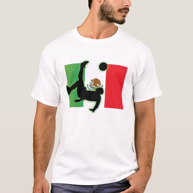 T-shirt Pontapé de bicicleta de México (Frente)
