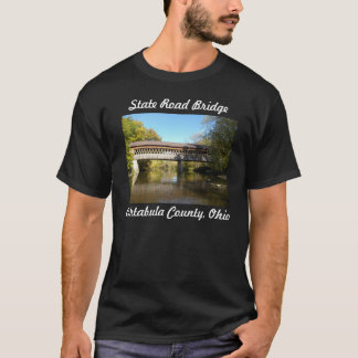 T-shirt Ponte Ashtabula County Ohio do Rd do estado