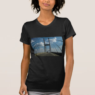 T-shirt Ponte de cabo da ilha de Jekyll