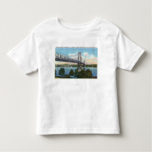 T-shirt Ponte de Médio-Hudson a histórico nacional de
