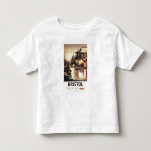 T-shirt Ponte e barcos de suspensão de Clifton