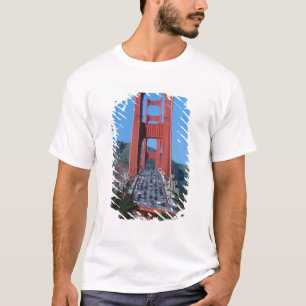 T-shirt Ponte Golden Gate e Baía de São Francisco