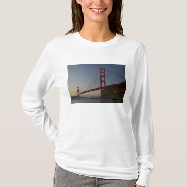 T-shirt Ponte Golden Gate e São Francisco 3 (Frente)
