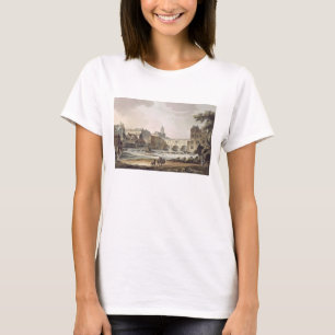 T-shirt Ponte nova, 'do banho ilustrado por uma série de