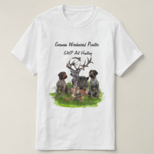 T-Shirt Ponteiro Wirehaired Alemão