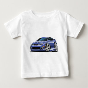 T-shirt Pontiac 2004-06 carro azul/cinzento de GTO