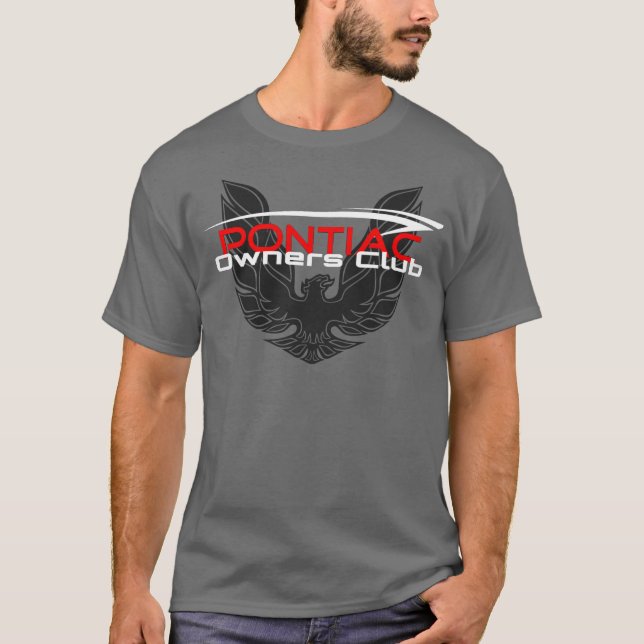 T-shirt PontiacOwnersClub Firebird (Frente)