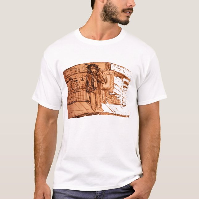 T-SHIRT PONTO DE COMUNICAÇÃO BRANCO (Frente)