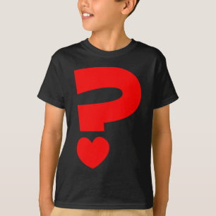 T-shirt Ponto de interrogação