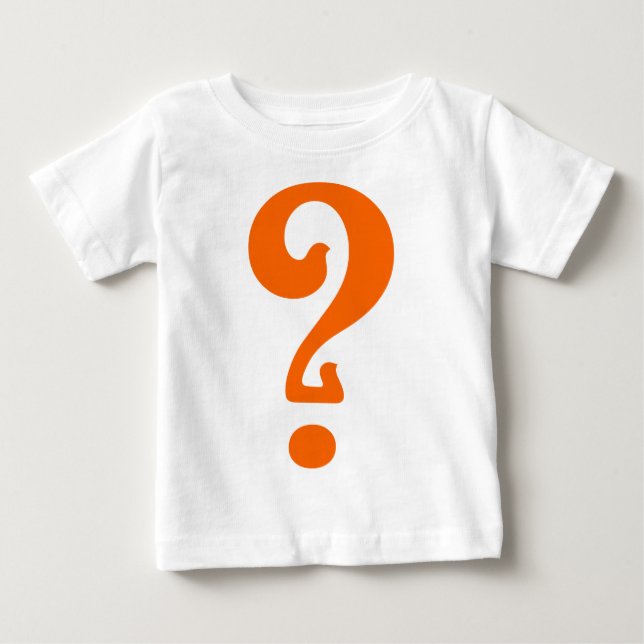 T-shirt Ponto de interrogação Art Nouveau (Frente)