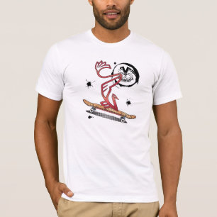 T-shirt Ponto de Vanbird do skate
