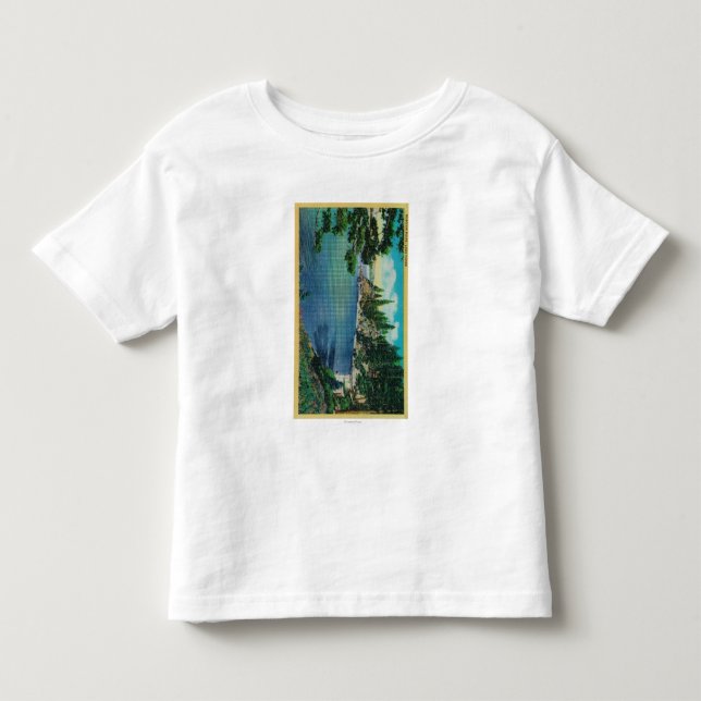 T-shirt Ponto ViewLake Tahoe de Rubicon, CA (Frente)