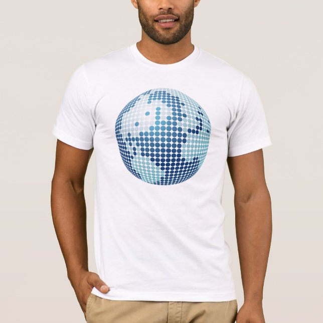 T-shirt Pontos da terra (Frente)