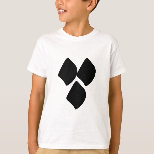 T-shirt Pontos de Amor - Preto (Frente)