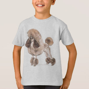 T-shirt Poodle - Mostrar Casaco