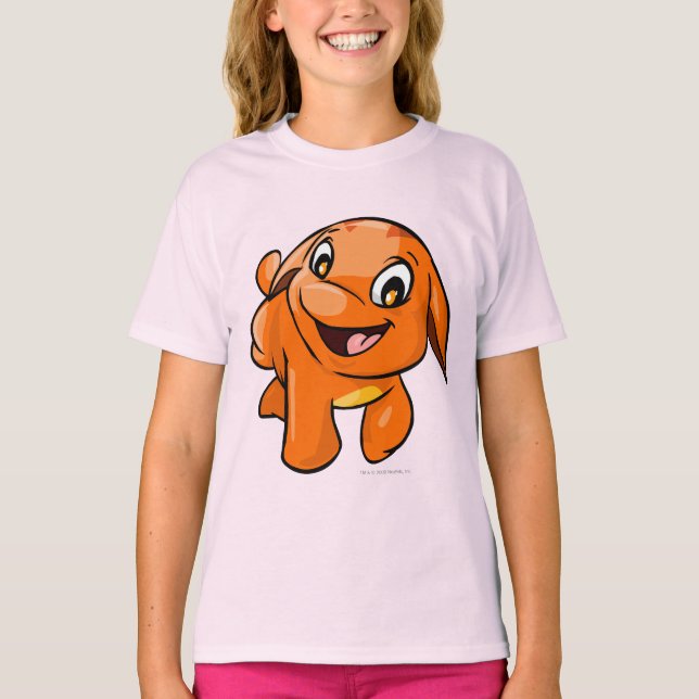 T-shirt Poogle Orange (Frente)