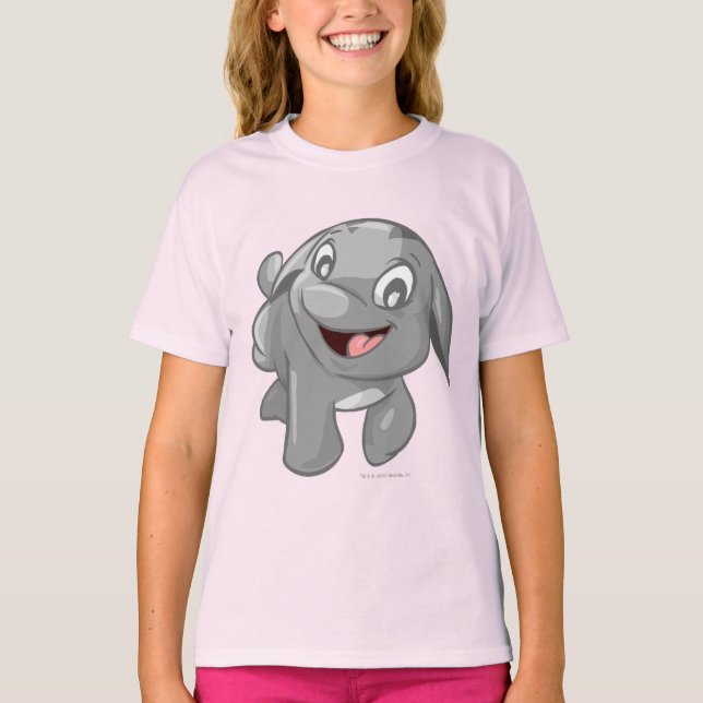 T-shirt Poogle Silver (Frente)