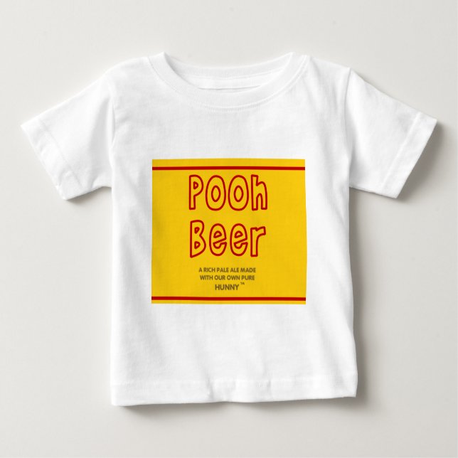 T-shirt Pooh cerveja (Frente)