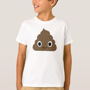 T-shirt Poop Adorável - Kawaii Crap - Happy Doo Doo