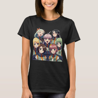 T-Shirt pop ama anime engraçada Hoodie pop art