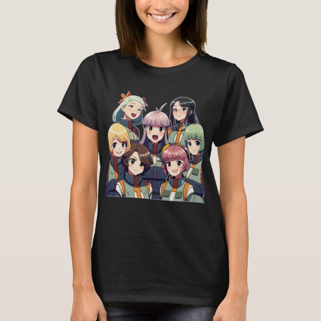 T-Shirt pop ama anime engraçada Hoodie pop art (Frente)