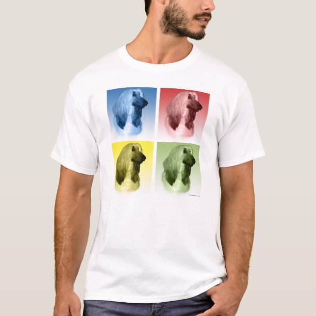 T-shirt Pop Art Afegão (Frente)