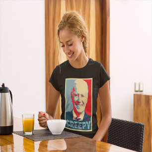 T-Shirt POP ART BIDEN CREEPY
