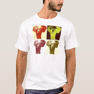T-shirt Pop Art Elephant