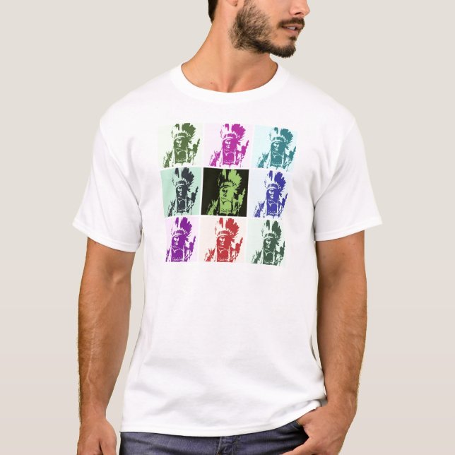 T-shirt Pop Art Geronimo (Frente)