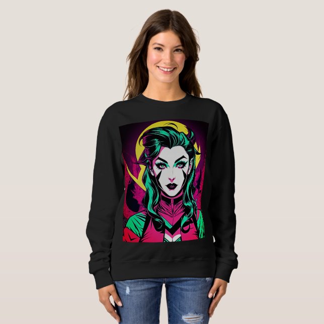 T-Shirt pop Art Girl (Frente Completa)