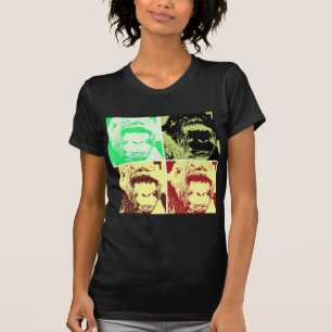 T-shirt Pop Art Gorilla Faces