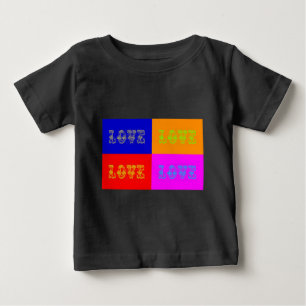 T-shirt Pop Art Love