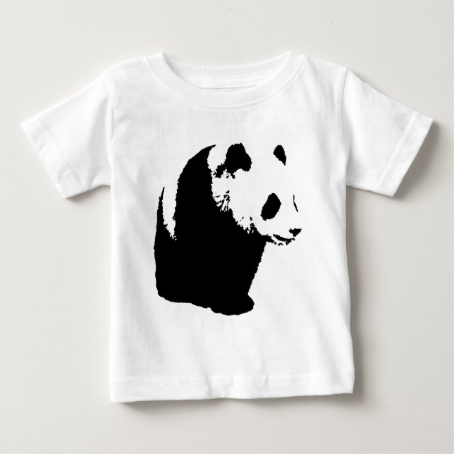 T-shirt Pop Art Panda (Frente)