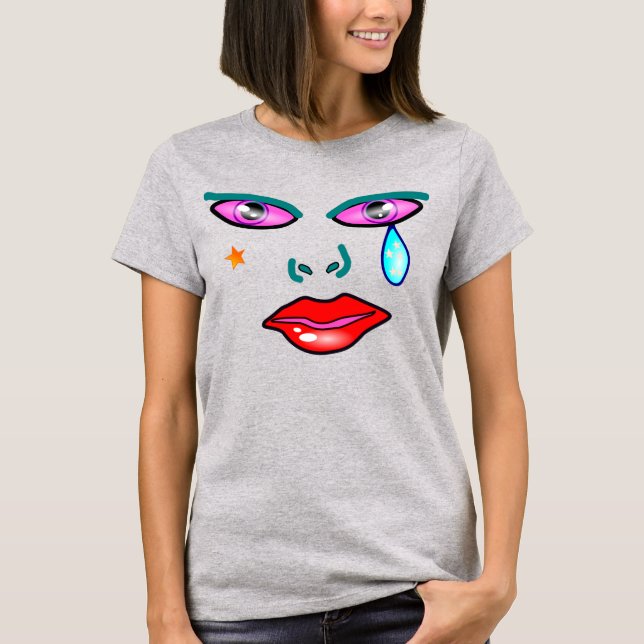 T-shirt Pop Art Rockstar (Frente)