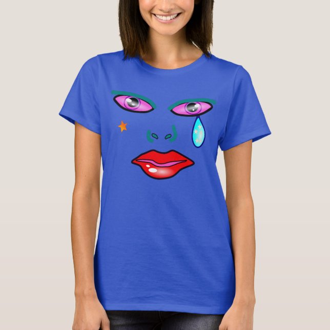 T-shirt Pop Art Rockstar (Frente)