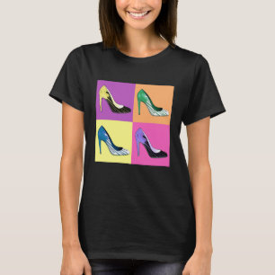 T-shirt Pop Art Stiletto Pumps / Calçados / Altos Saltos