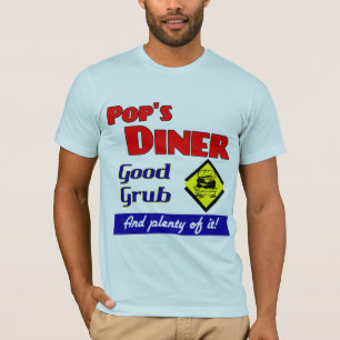 T-shirt Pop Diner Kitchen Art