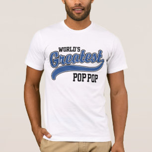 T-shirt Pop do pop do mundo o grande