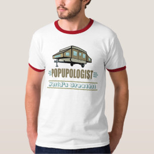 T-shirt Pop humorístico para cima