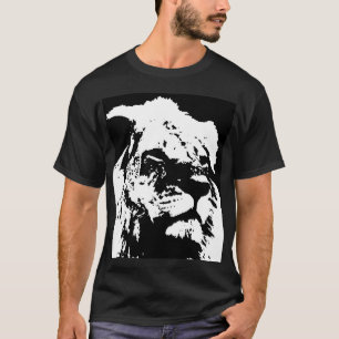 T-shirt Pop preto e branco