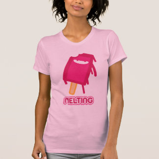 T-shirt Popsicle de derretimento Kawaii